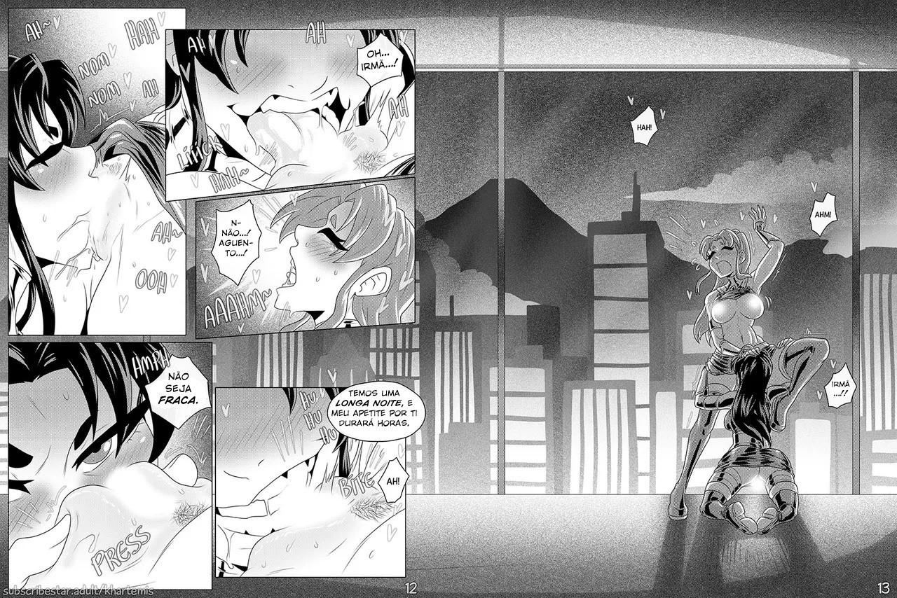 Starfire & Blackfire: Fires Of Tamaran Hentai pt-br 14