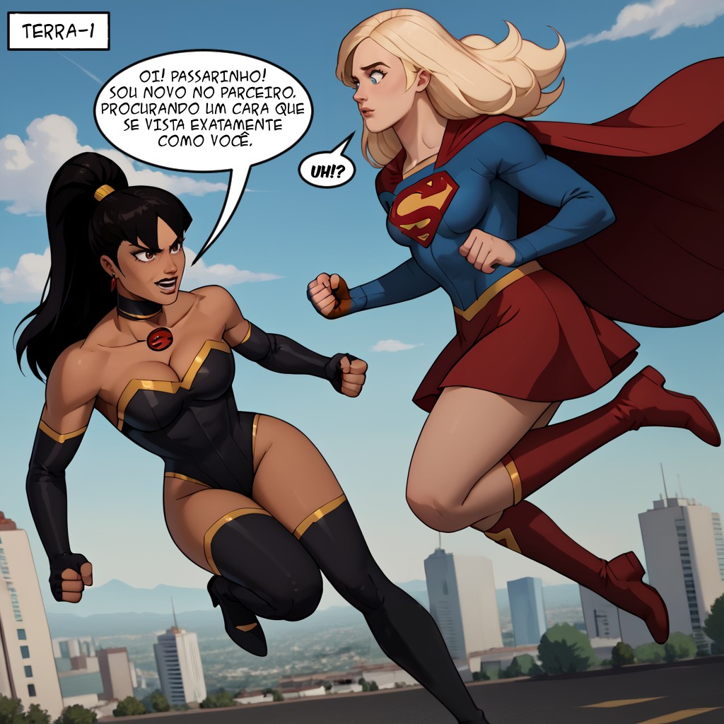 Supergirl: Imprisoned By The Lasso Of Submission Hentai pt-br 02