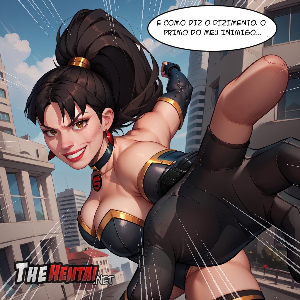 Supergirl: Imprisoned By The Lasso Of Submission Hentai pt-br 05