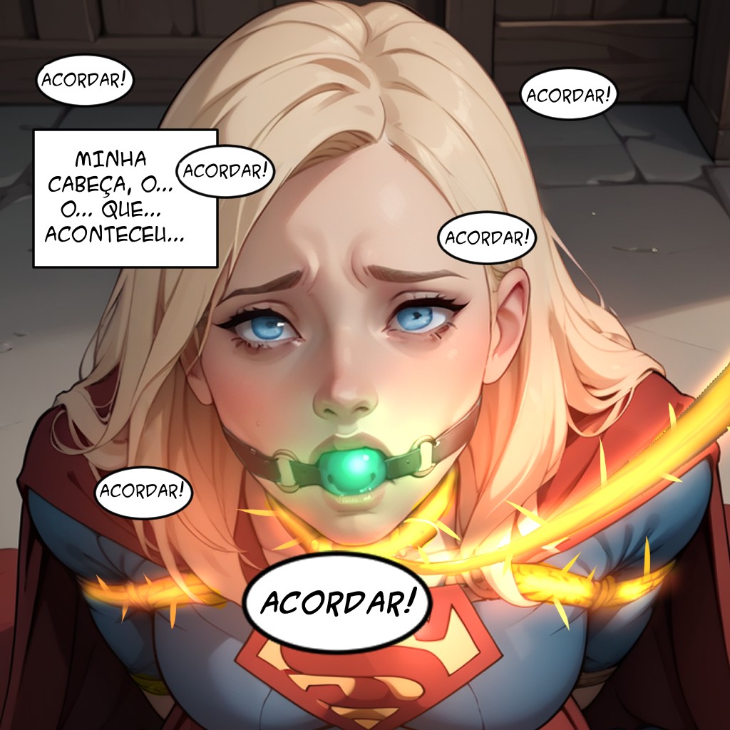 Supergirl: Imprisoned By The Lasso Of Submission Hentai pt-br 06