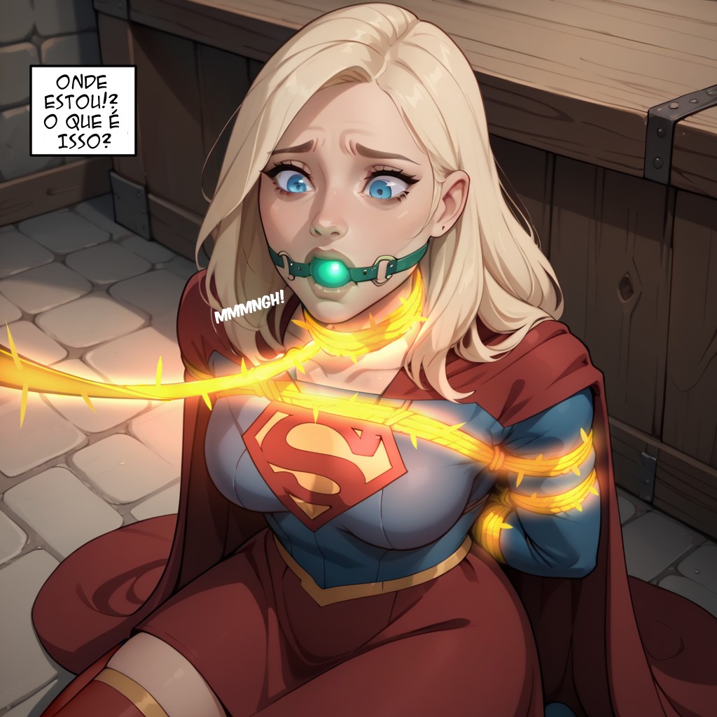 Supergirl: Imprisoned By The Lasso Of Submission Hentai pt-br 07