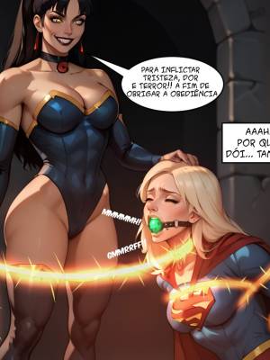 Supergirl: Imprisoned By The Lasso Of Submission Hentai pt-br 09