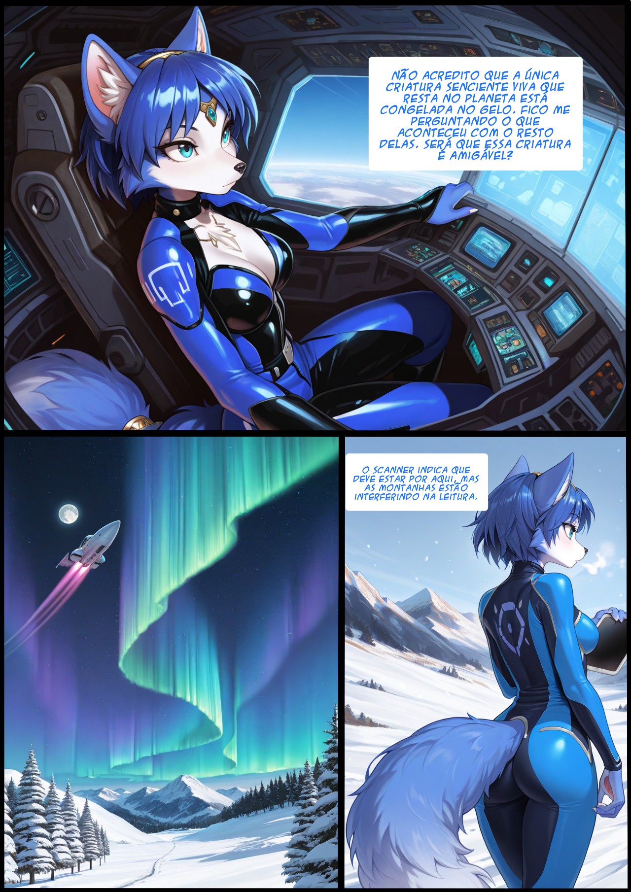 The Intersection Of Species: Krystal And Her Human Mate Hentai pt-br 03