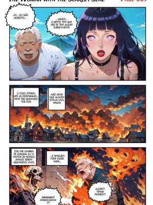 The Woman With The Scarlet Seal: Hinata  Hentai pt-br 10
