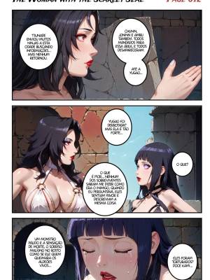The Woman With The Scarlet Seal: Hinata  Hentai pt-br 13