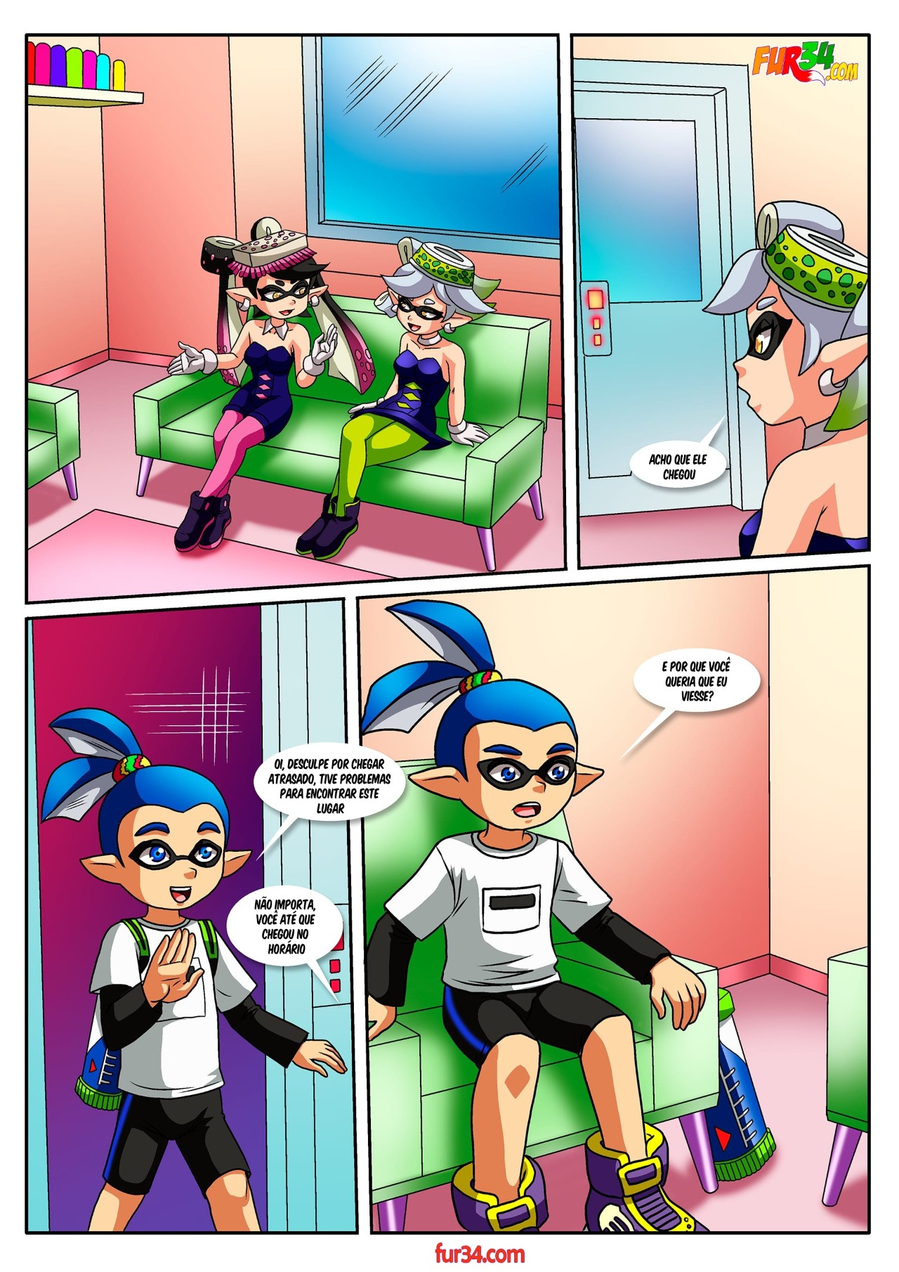 Tricolor Turfwar Hentai pt-br 02