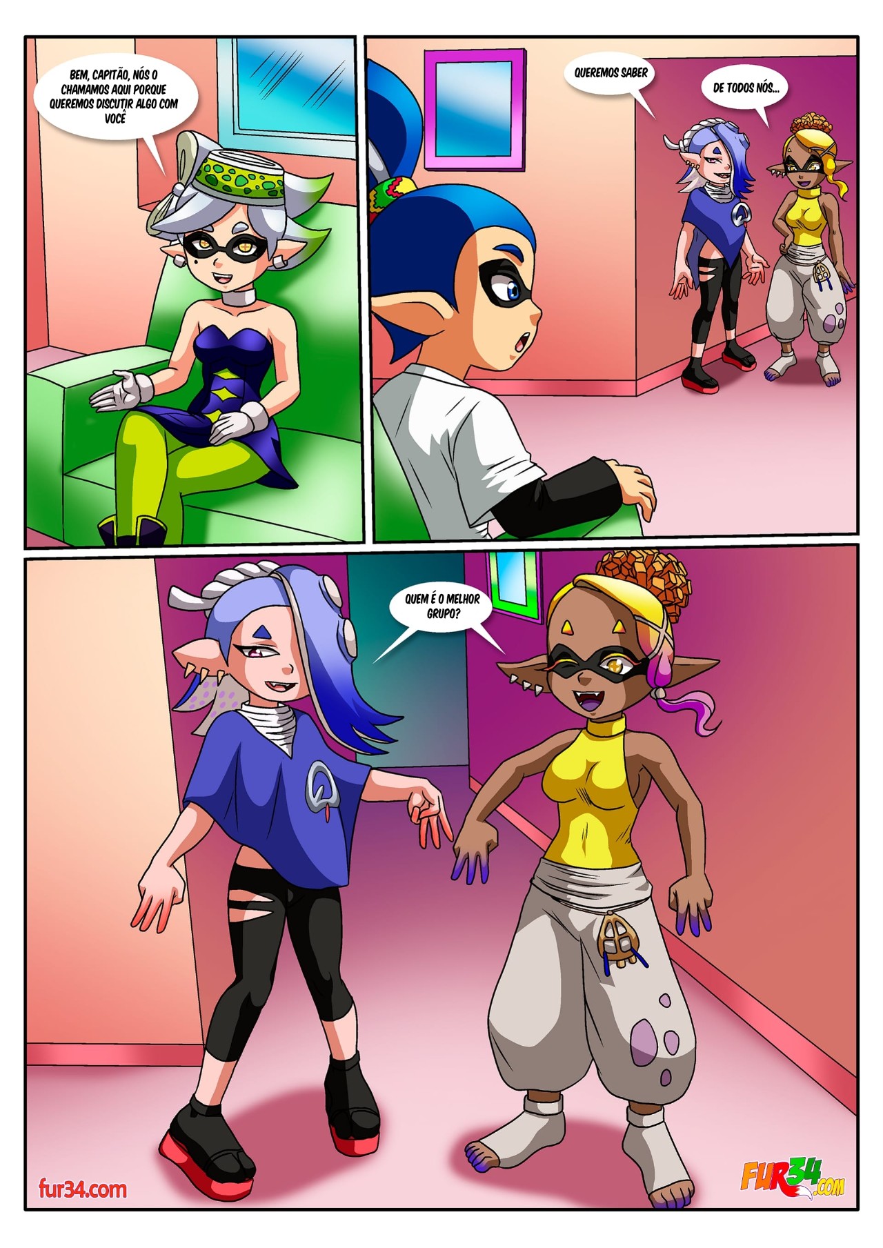Tricolor Turfwar Hentai pt-br 03