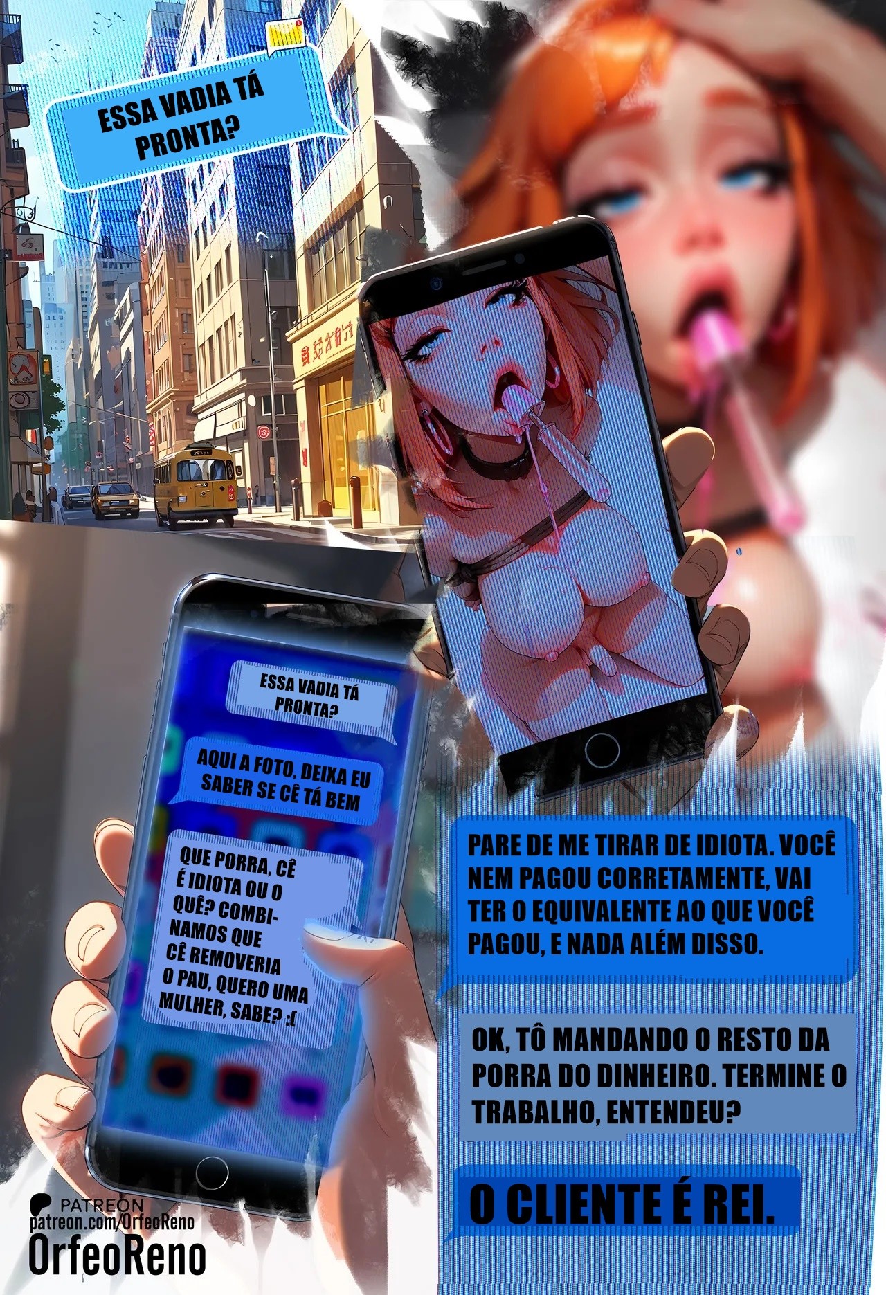 Vengeance Unleashed! Forced Fem Hentai pt-br 02