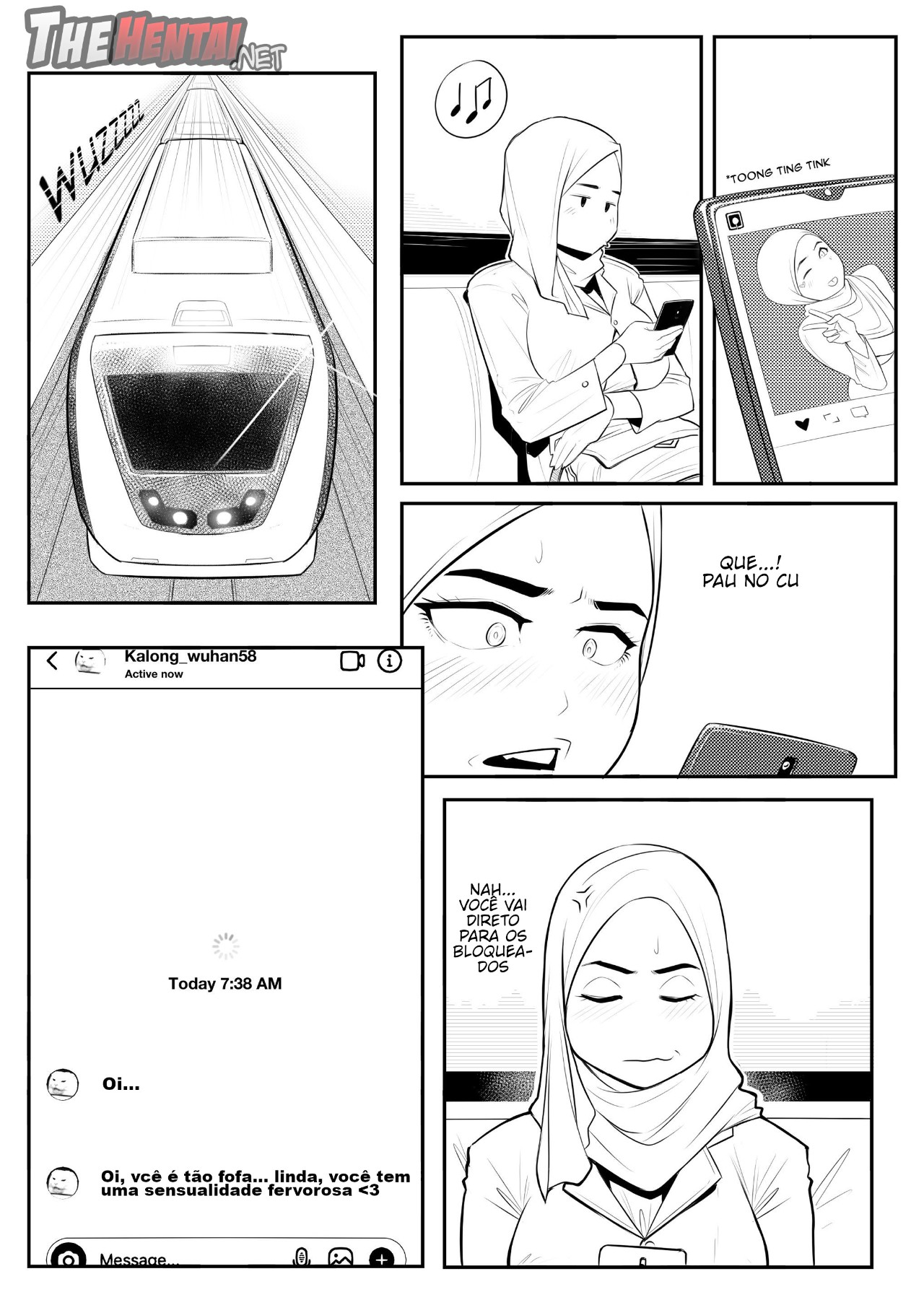 Wet By Hijabolic Hentai pt-br 12