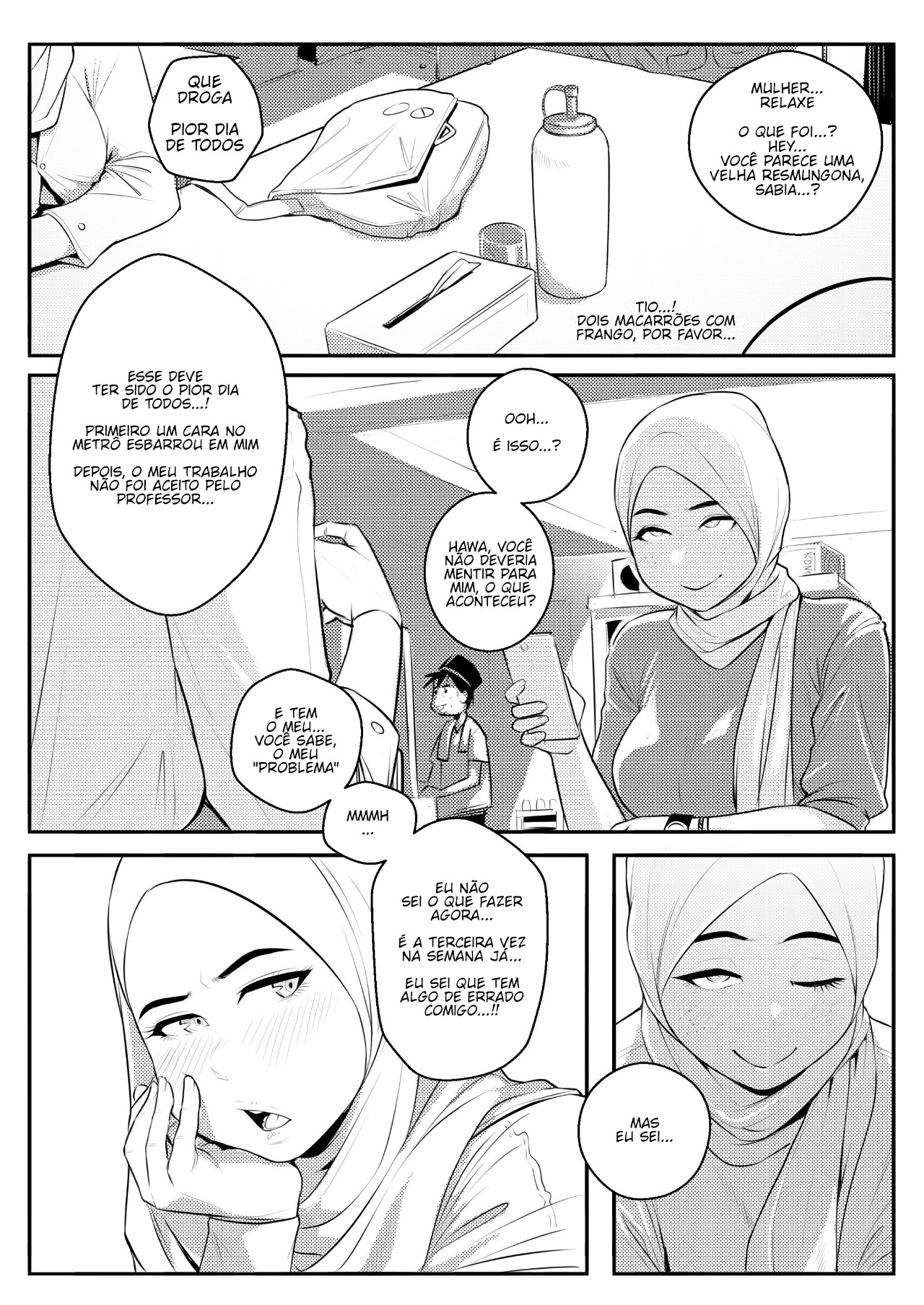 Wet By Hijabolic Hentai pt-br 16