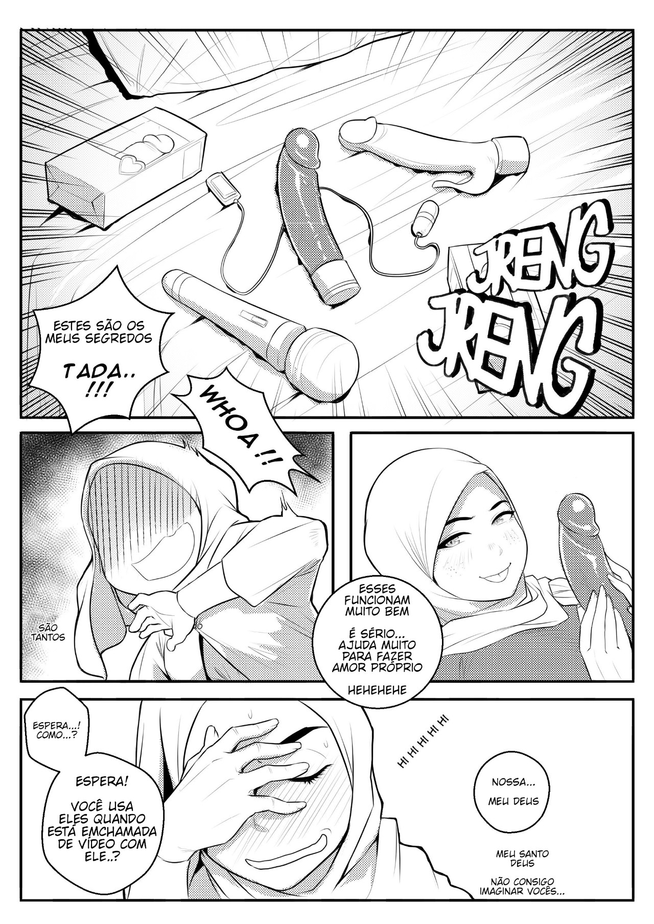 Wet By Hijabolic Hentai pt-br 19