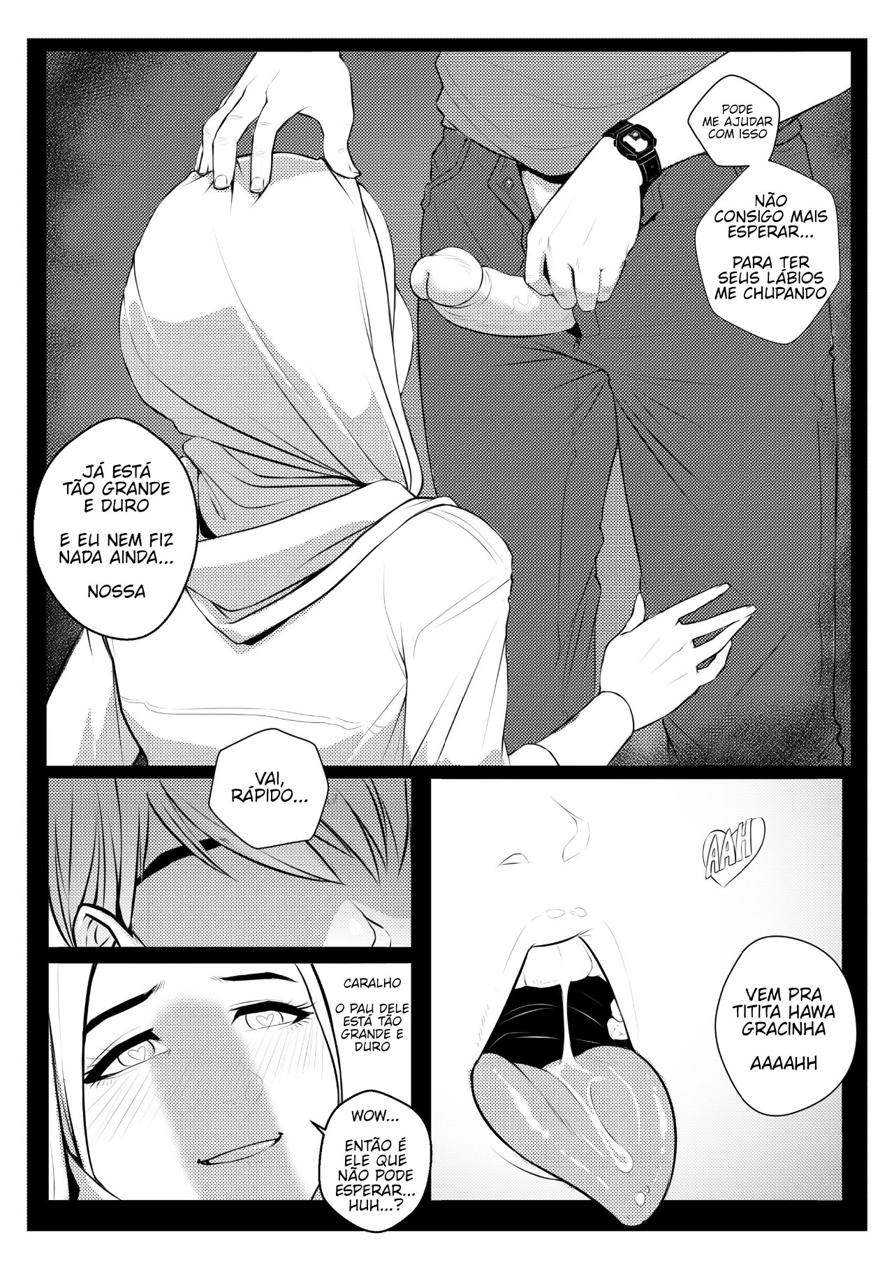 Wet By Hijabolic Hentai pt-br 28