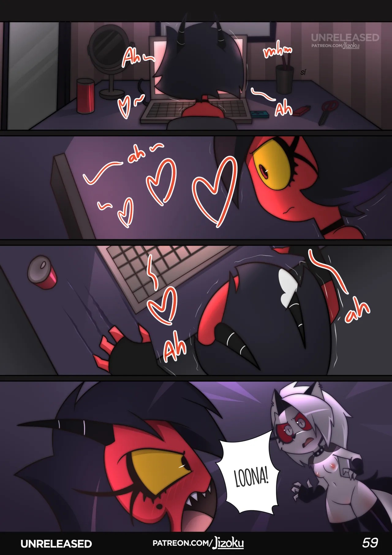 A Night With Loona Part 2  Hentai pt-br 66