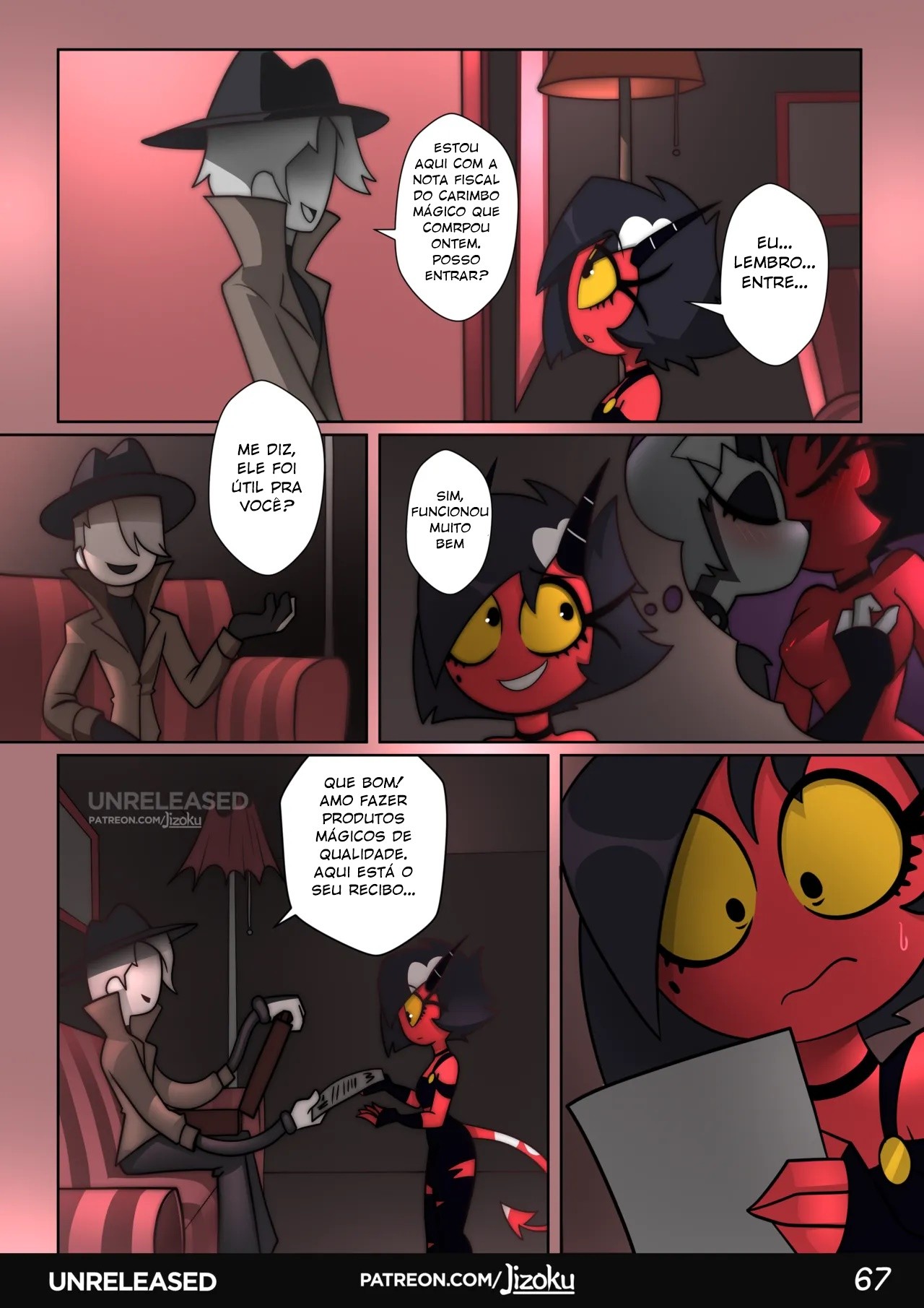 A Night With Loona Part 2  Hentai pt-br 74
