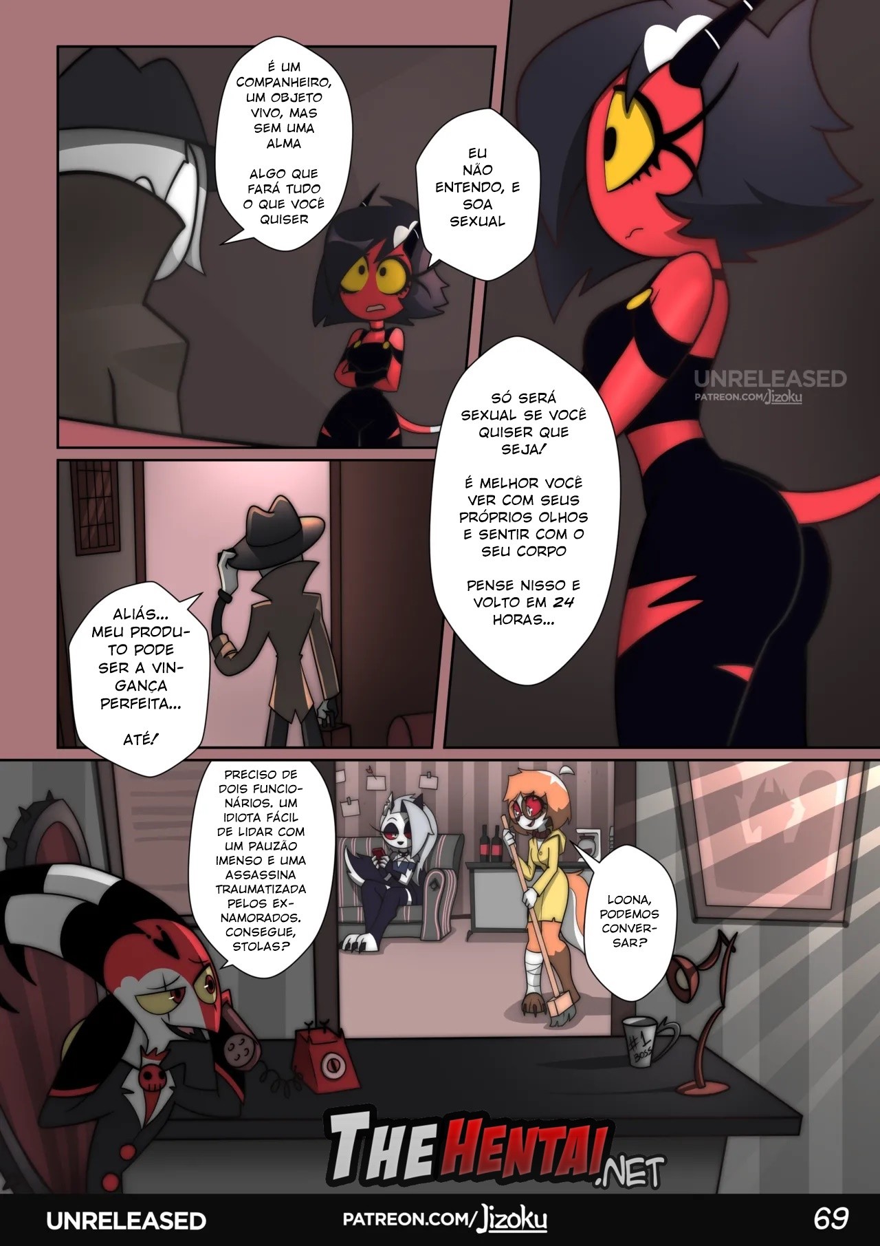 A Night With Loona Part 2  Hentai pt-br 76