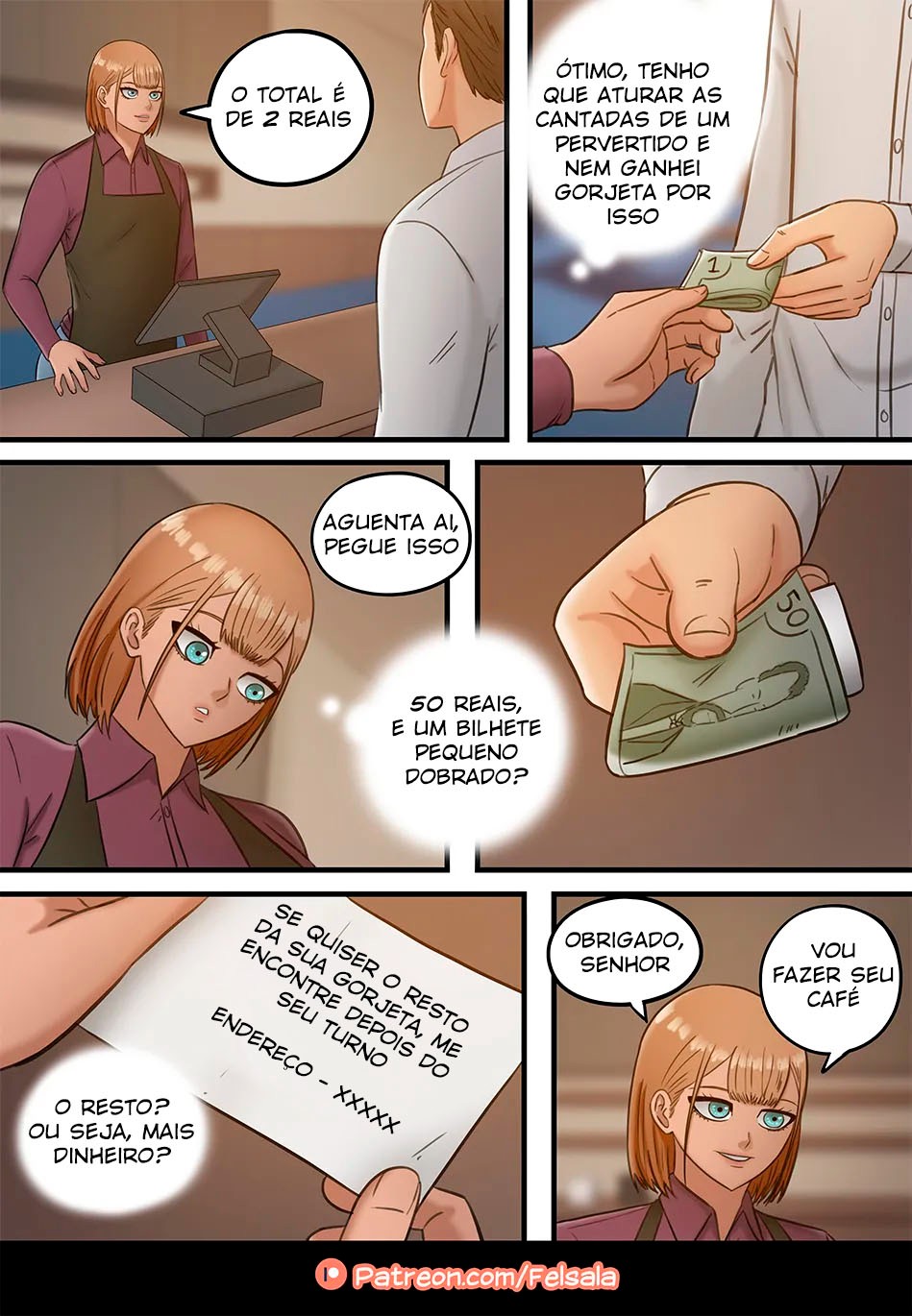 A Special Coffee Hentai pt-br 03
