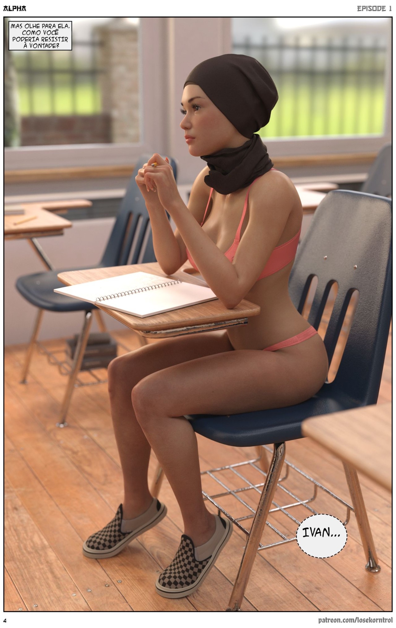 Alpha By Hijab 3DX Hentai pt-br 04