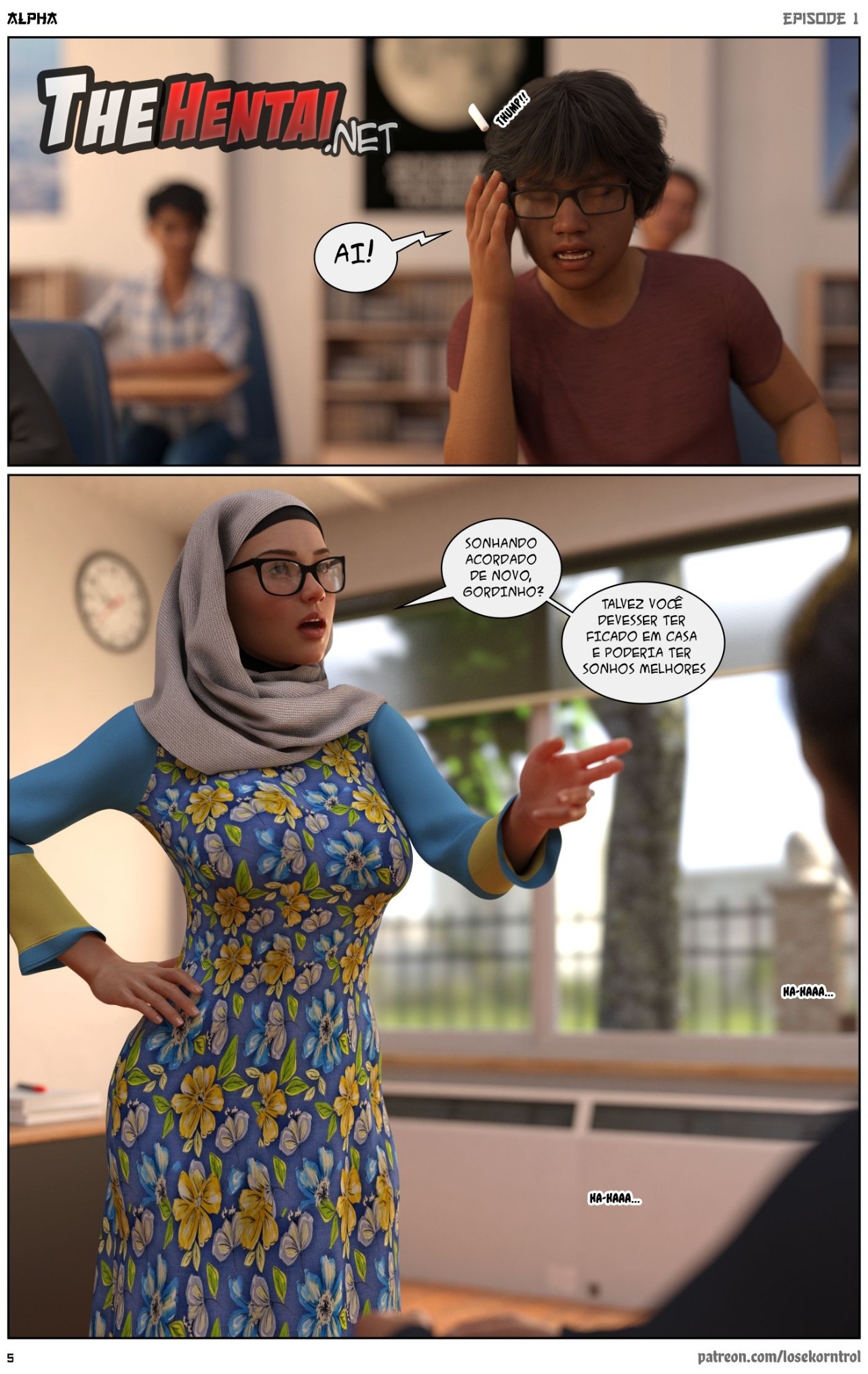 Alpha By Hijab 3DX Hentai pt-br 05