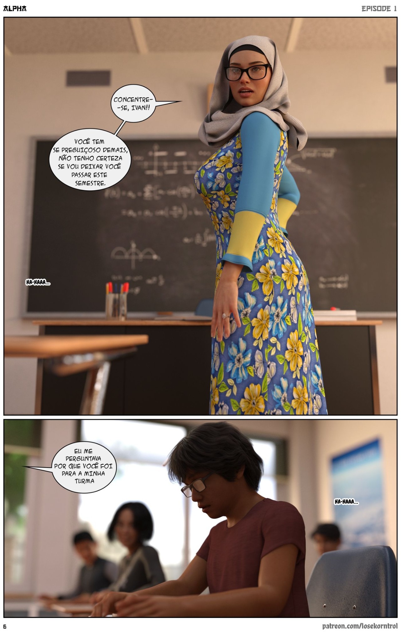 Alpha By Hijab 3DX Hentai pt-br 06