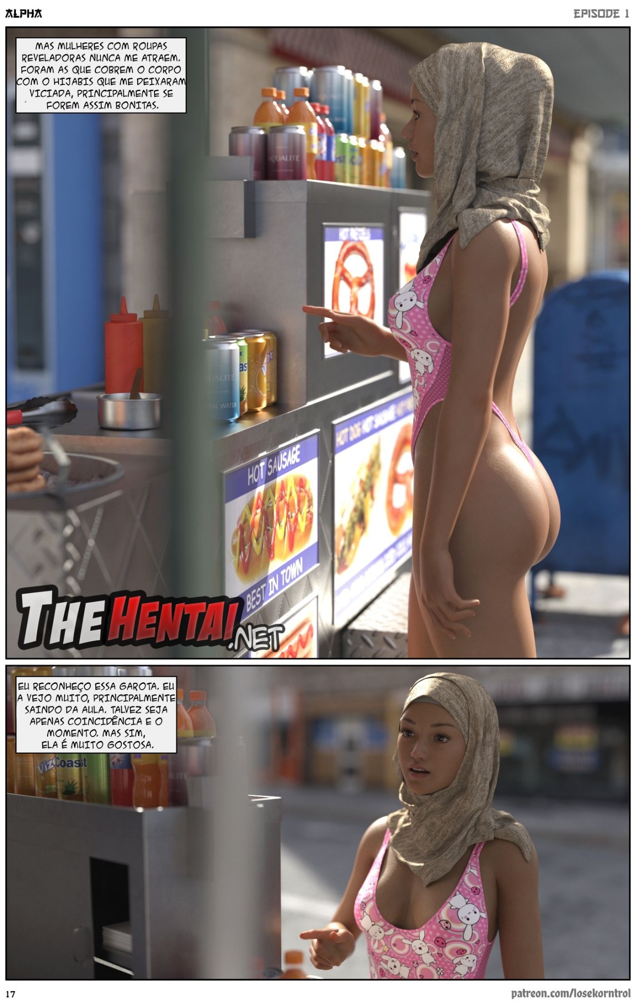 Alpha By Hijab 3DX Hentai pt-br 17