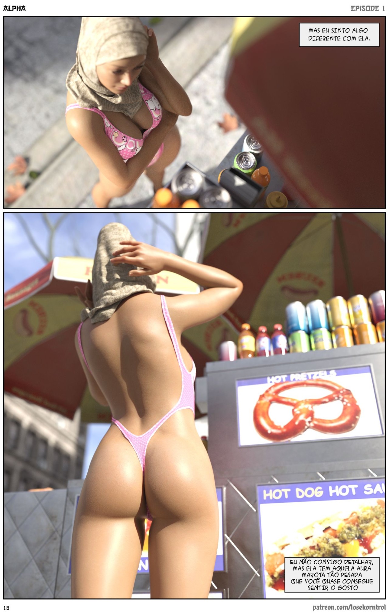 Alpha By Hijab 3DX Hentai pt-br 18