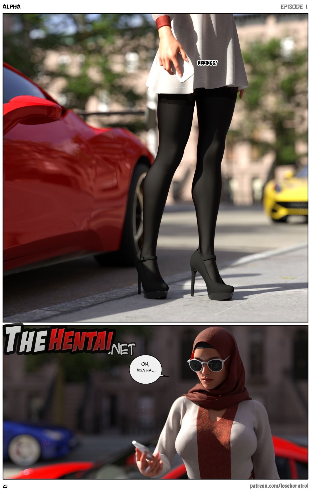 Alpha By Hijab 3DX Hentai pt-br 23