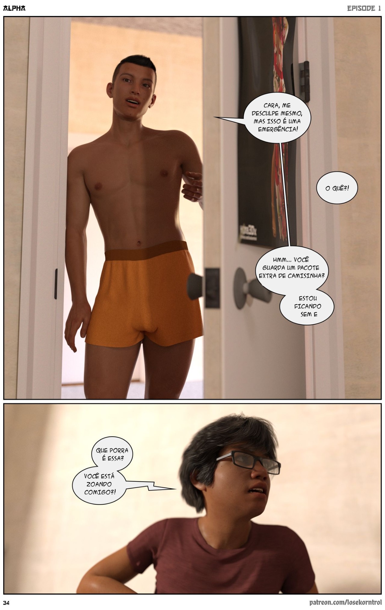 Alpha By Hijab 3DX Hentai pt-br 34