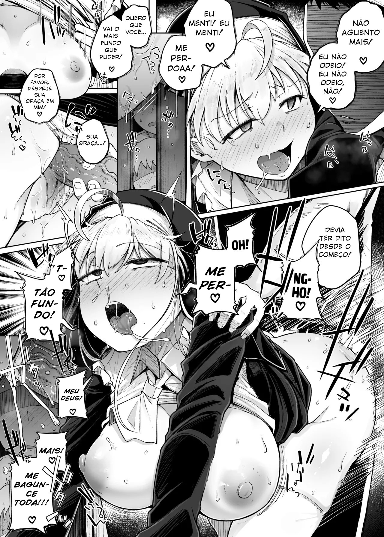 Confession Hole Part 3 Hentai pt-br 14