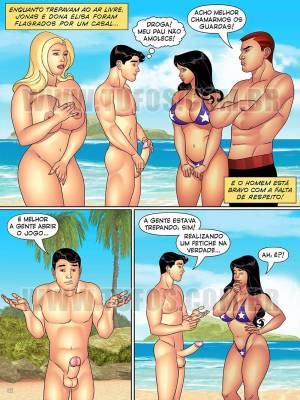 Curtindo férias na praia parte 3 (Tufos) Hentai pt-br 02