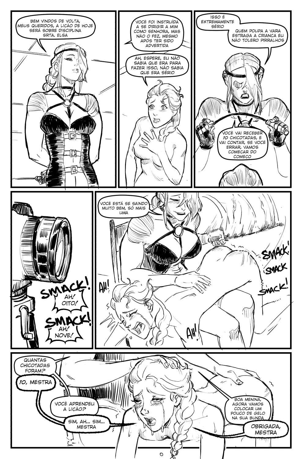Elsa Bang Hentai pt-br 35