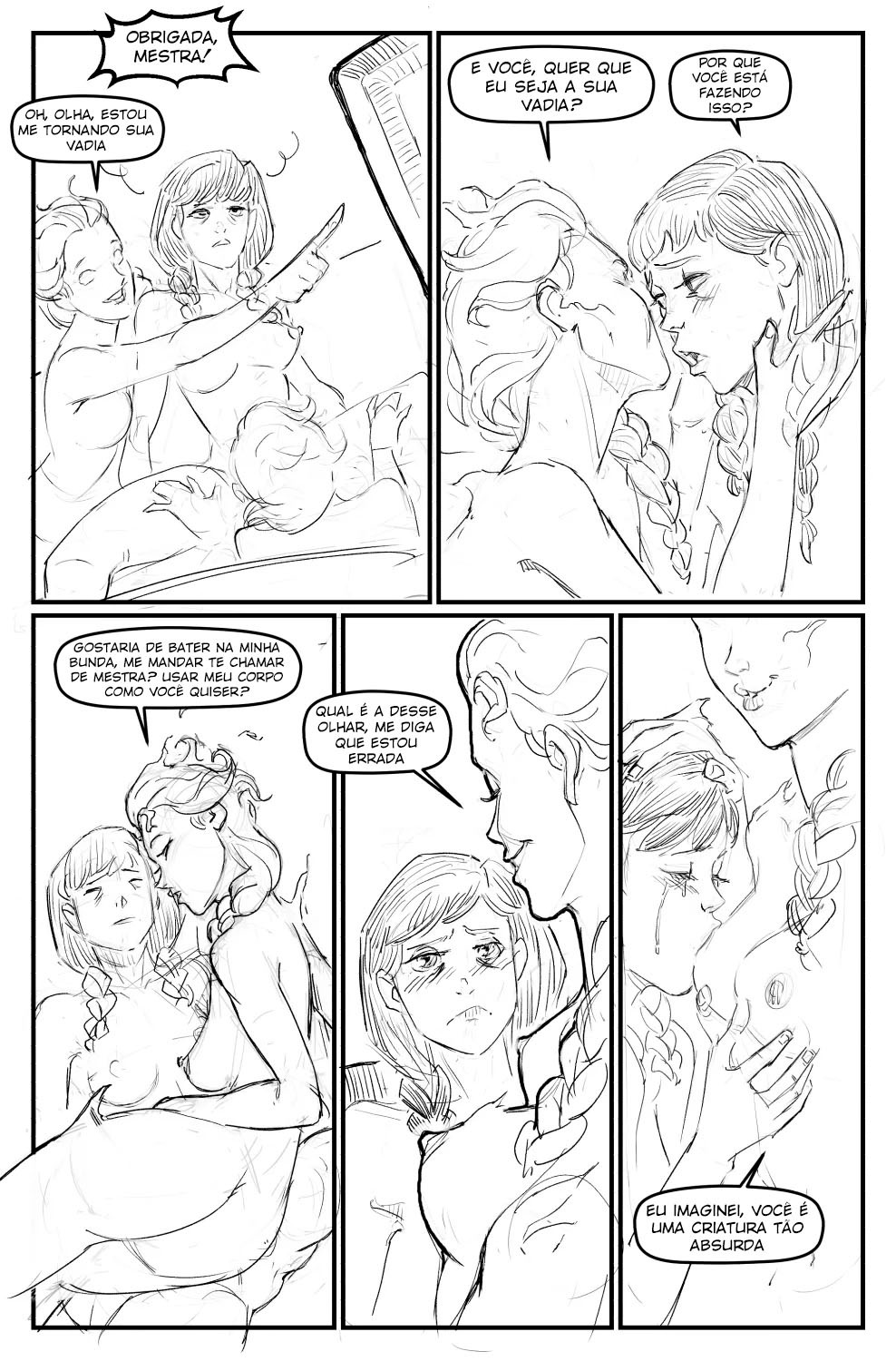 Elsa Bang Hentai pt-br 36