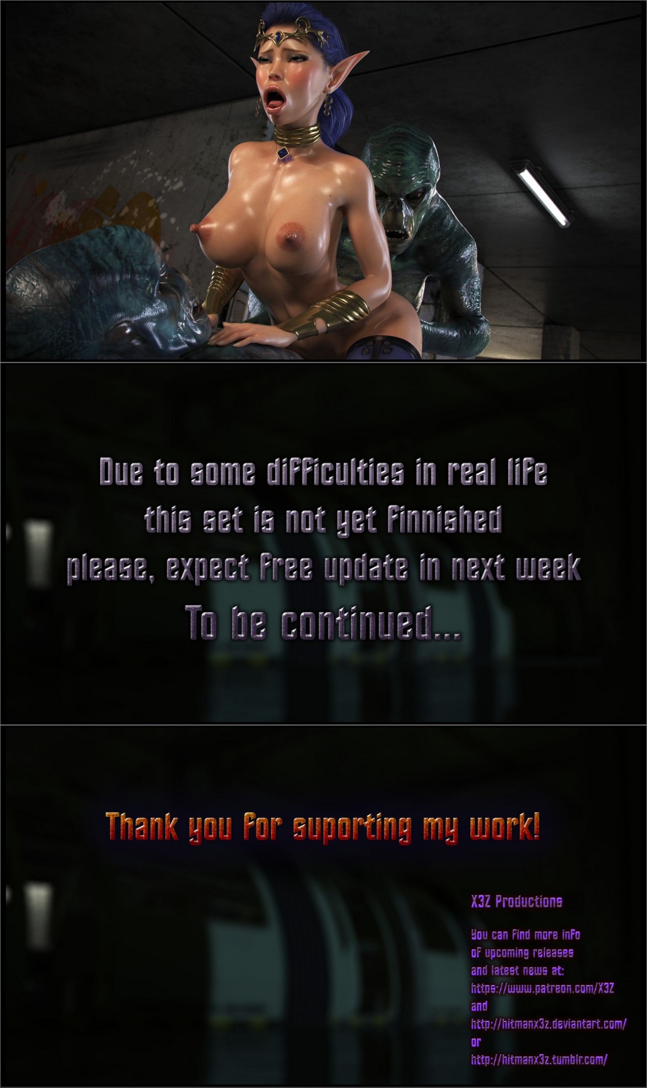 Elven Desires: Distress Signal Part 3 Hentai pt-br 41