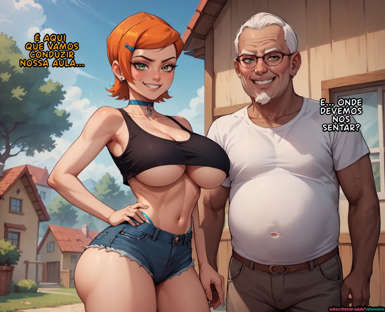 Gwen's Homeschooling Hentai pt-br 23