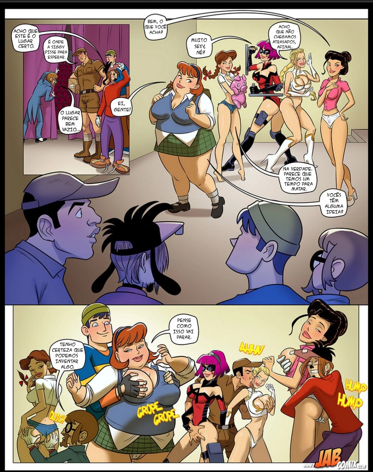 JAB-CON By JABComix Part 2 Hentai pt-br 06
