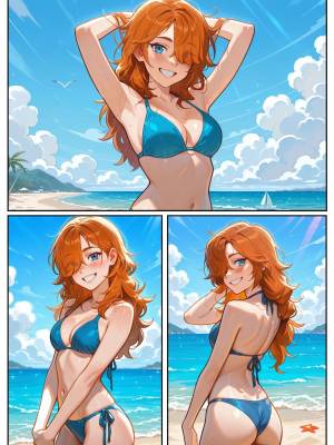 Scarlett Blaze Part 4: Beachside Temptations Hentai pt-br 14