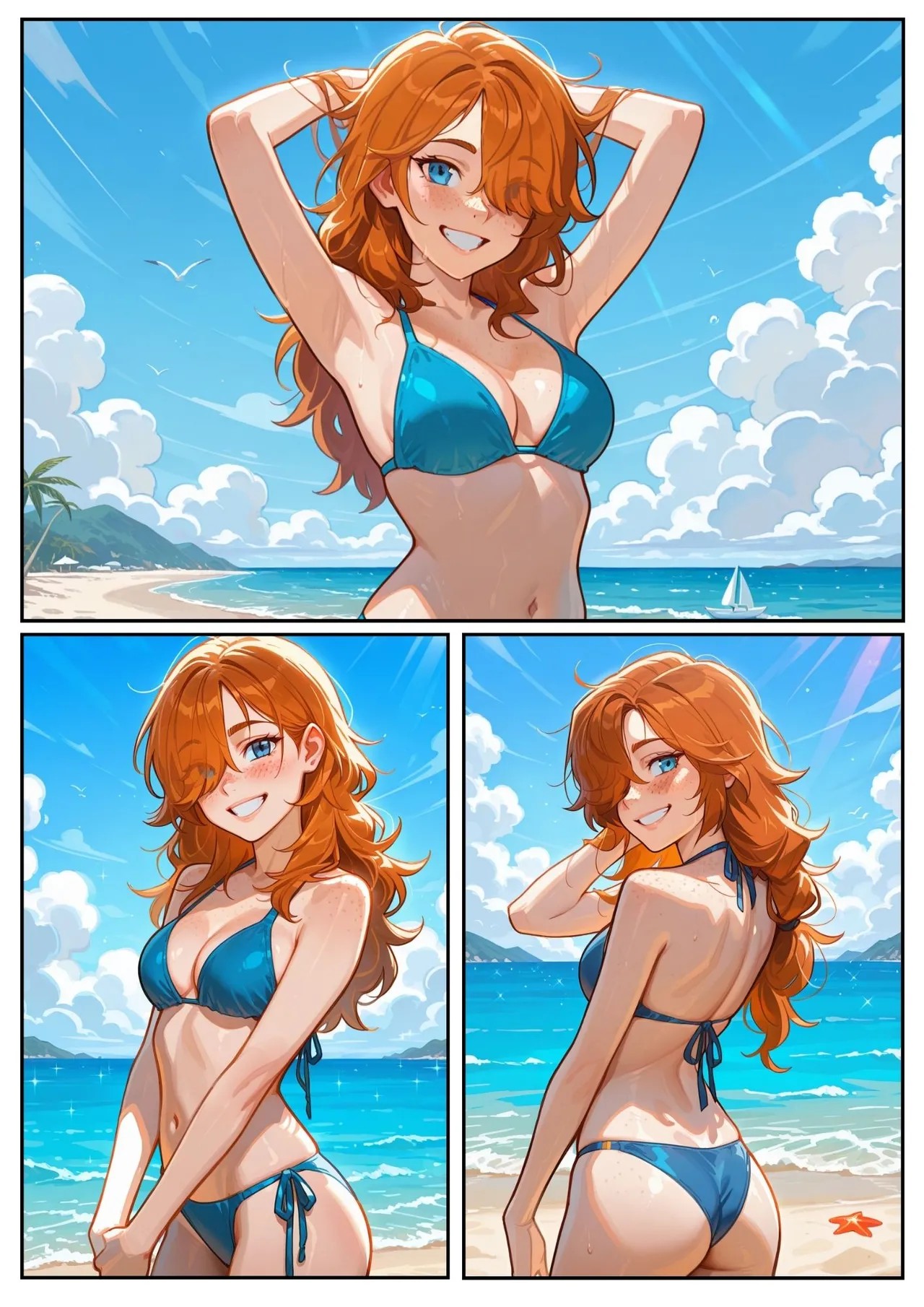 Scarlett Blaze Part 4: Beachside Temptations Hentai pt-br 14