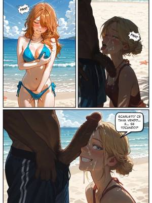 Scarlett Blaze Part 4: Beachside Temptations Hentai pt-br 25