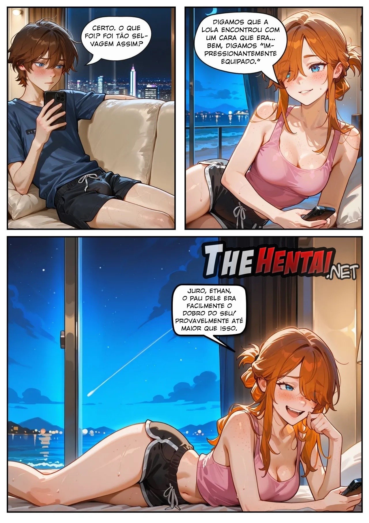 Scarlett Blaze Part 5: The Rewards of Restraint  Hentai pt-br 09