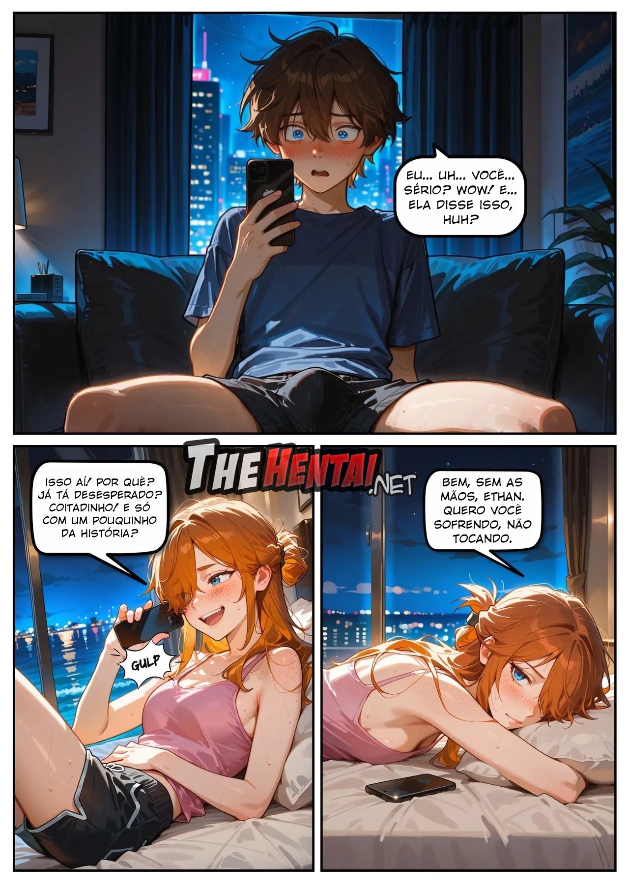 Scarlett Blaze Part 5: The Rewards of Restraint  Hentai pt-br 12