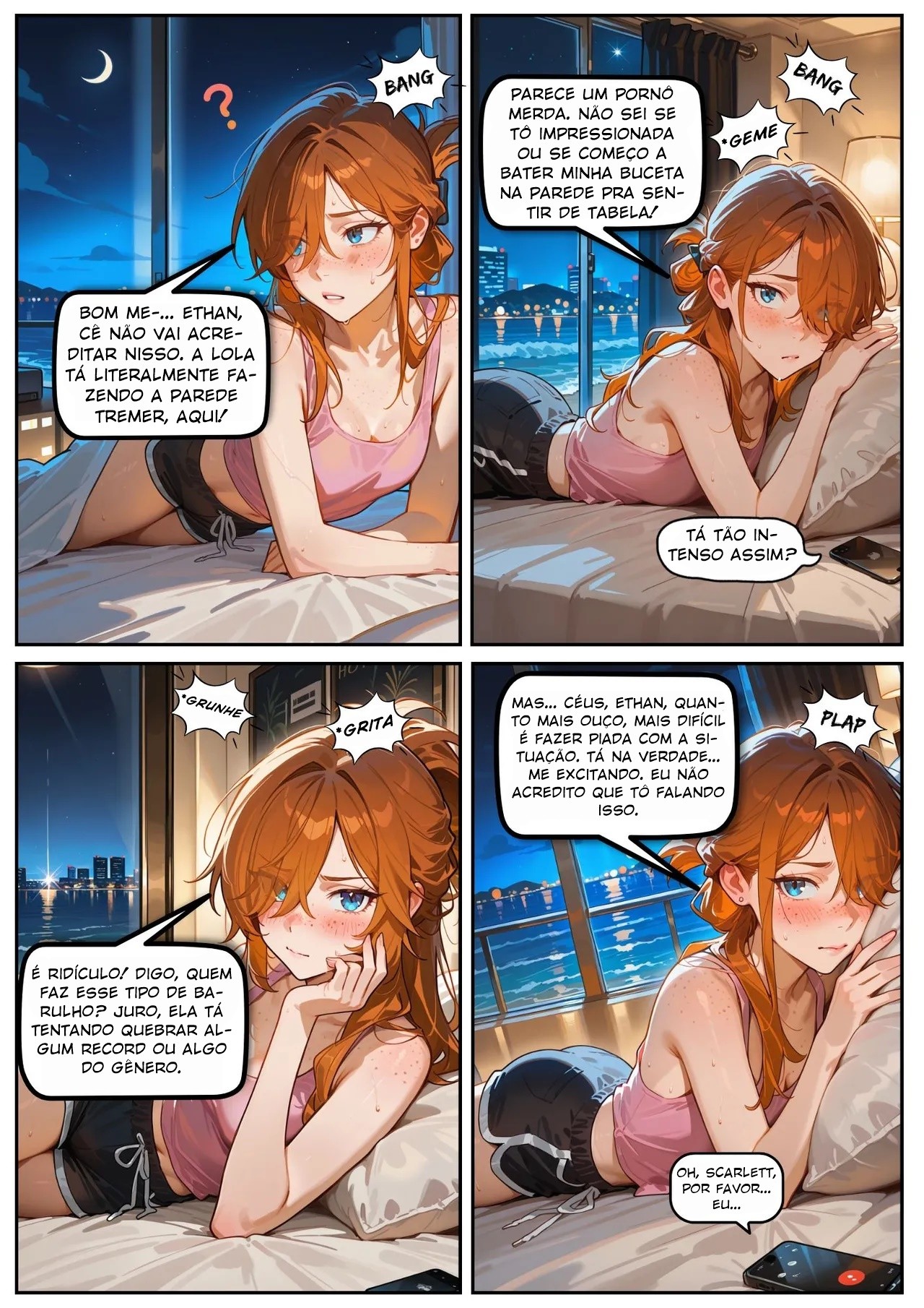 Scarlett Blaze Part 5: The Rewards of Restraint  Hentai pt-br 14