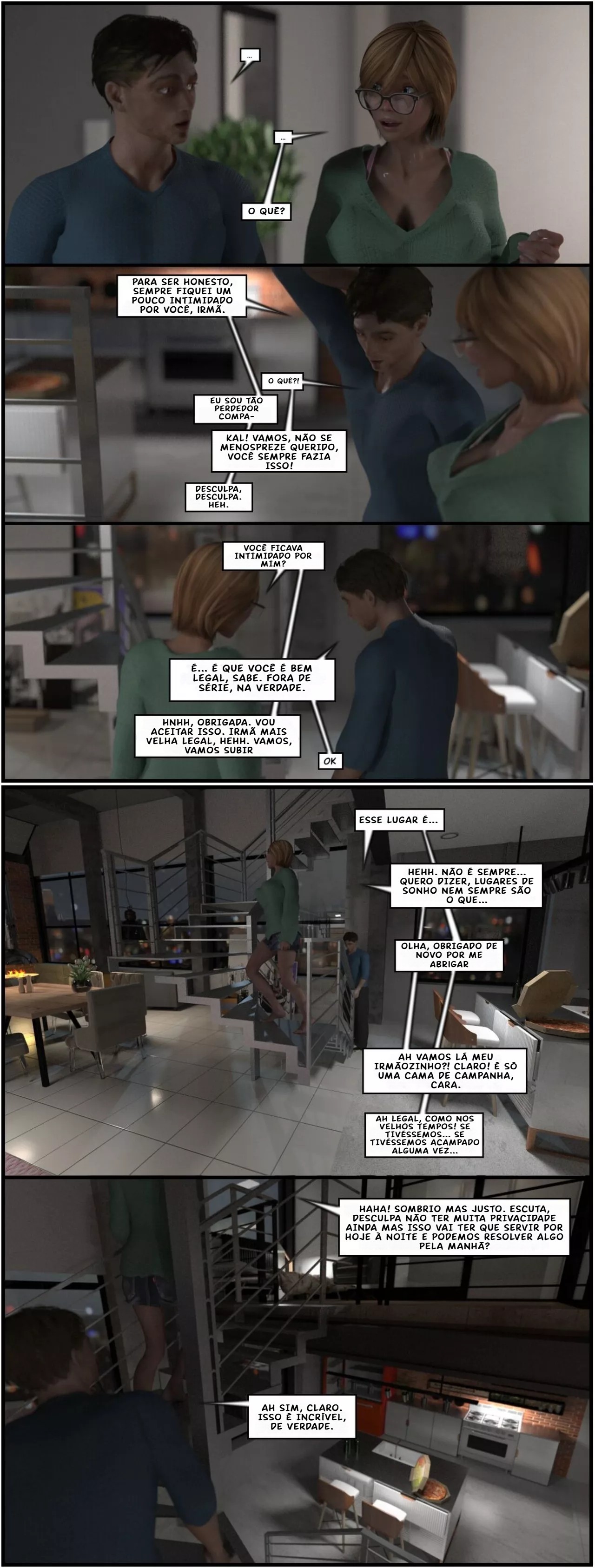 The Deliciously Awkward Family Bubble Part 1 Hentai pt-br 09