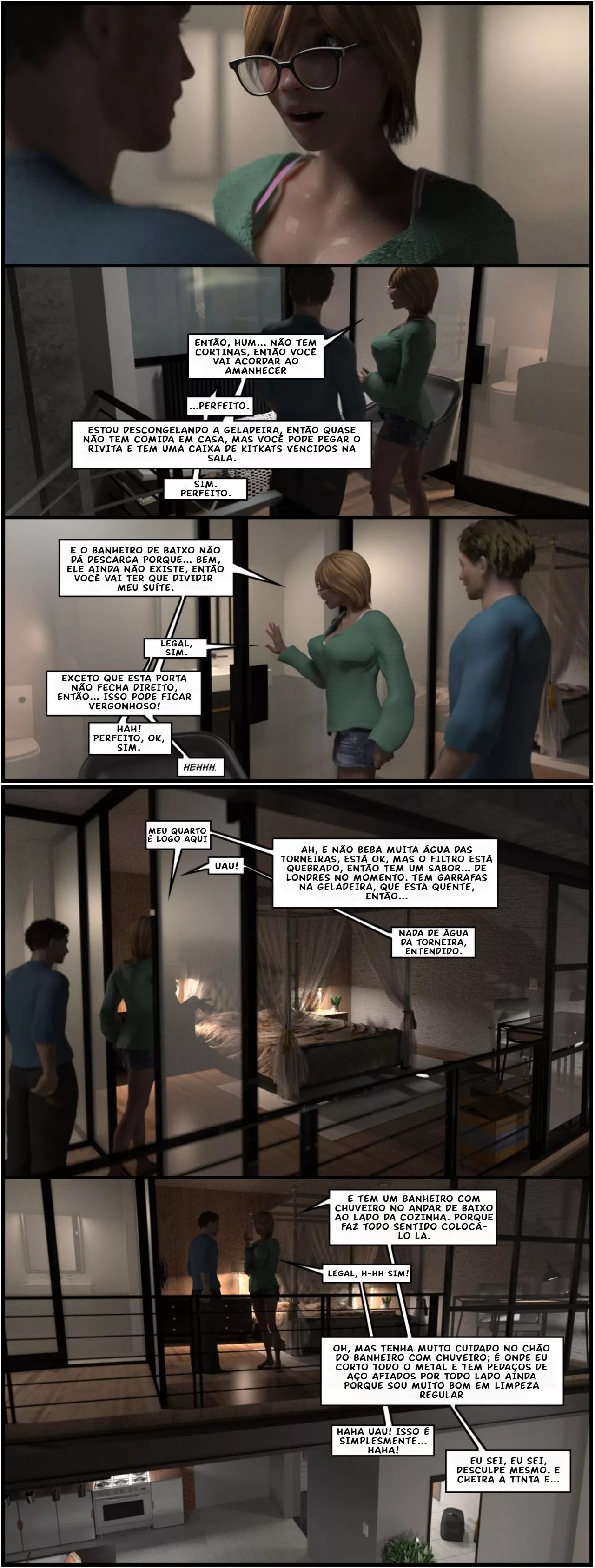 The Deliciously Awkward Family Bubble Part 1 Hentai pt-br 12