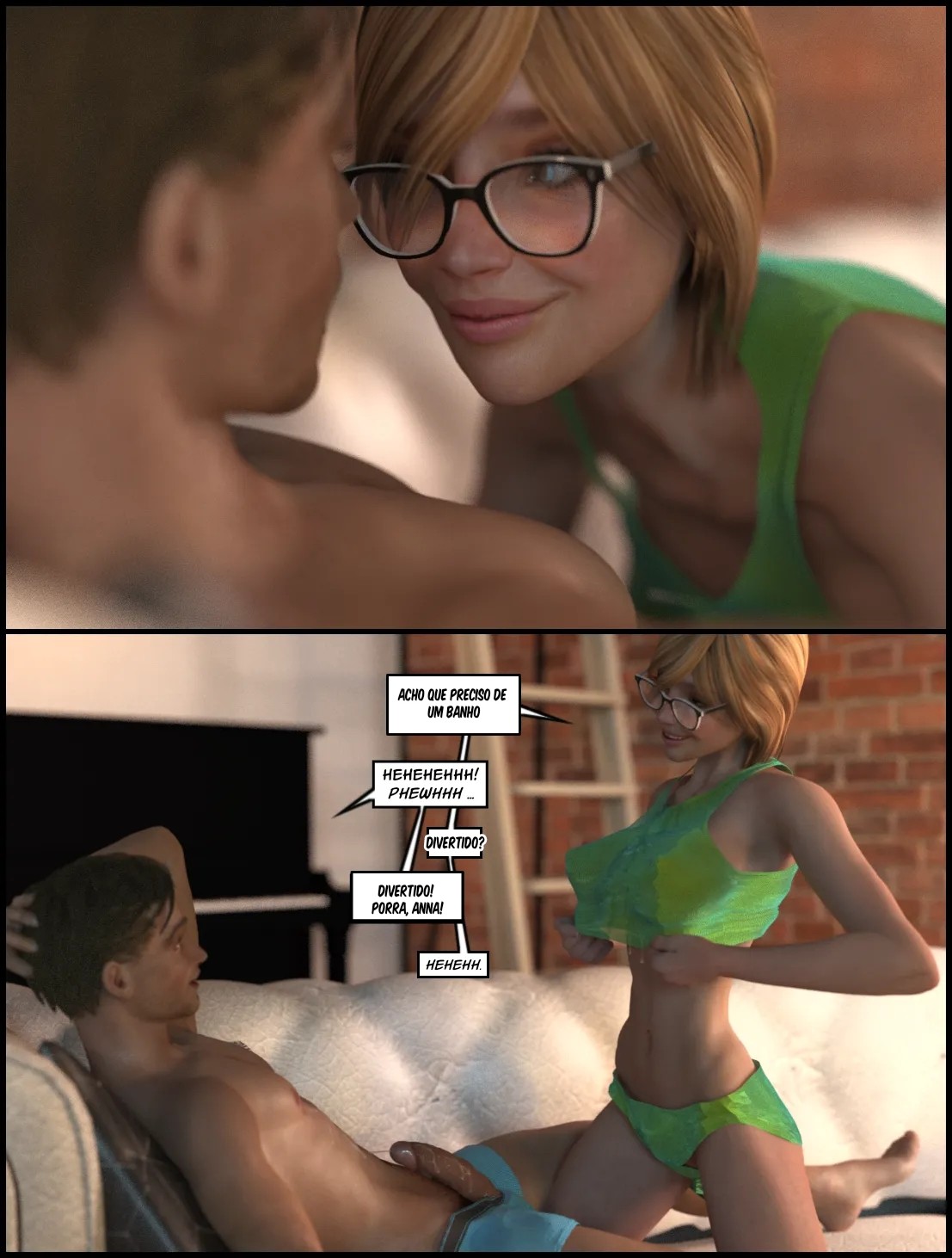 The Deliciously Awkward Family Bubble Part 2 Hentai pt-br 68