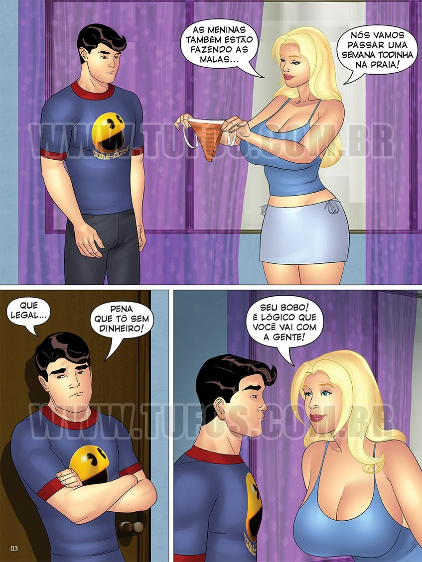Um biquíni tamanho PP (Tufos) Hentai pt-br 03