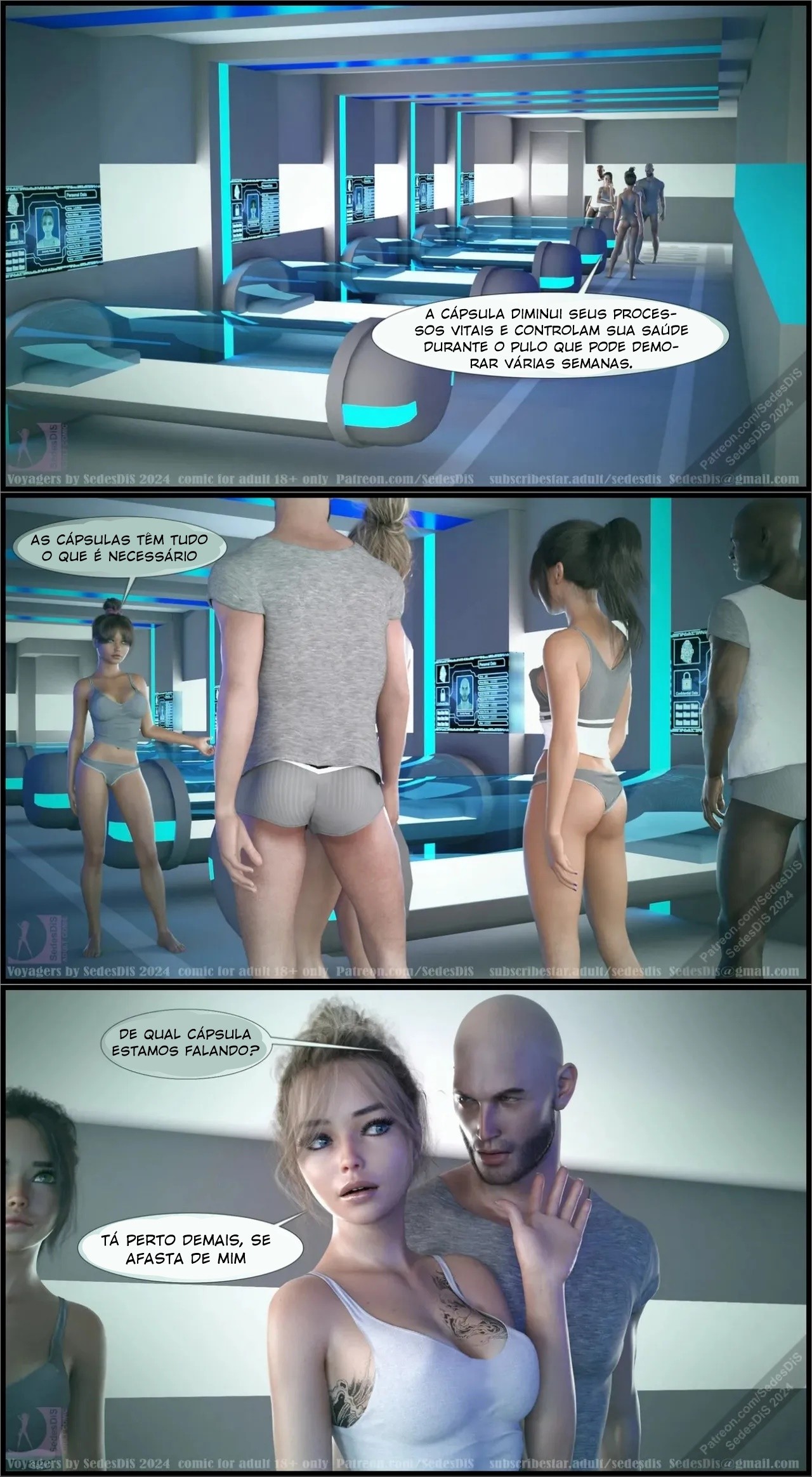Voyagers By SedesDiS Hentai pt-br 07