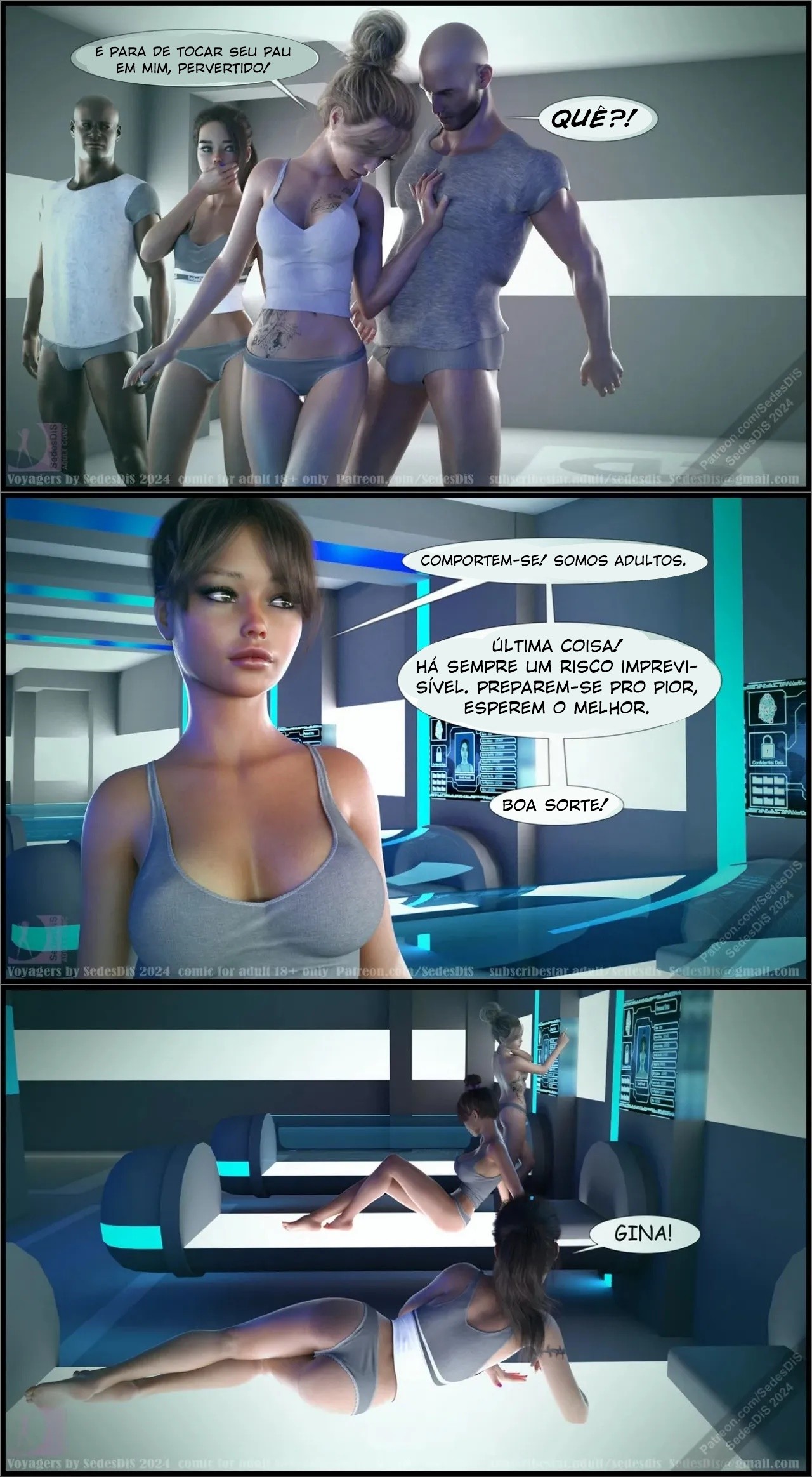 Voyagers By SedesDiS Hentai pt-br 08