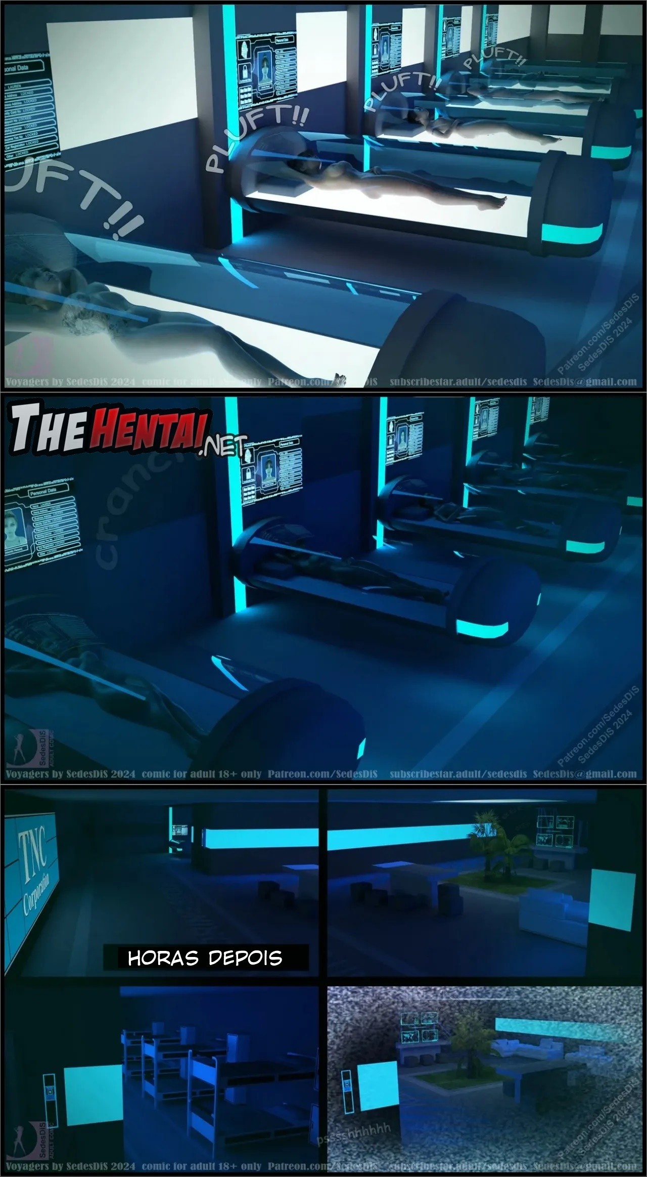 Voyagers By SedesDiS Hentai pt-br 15