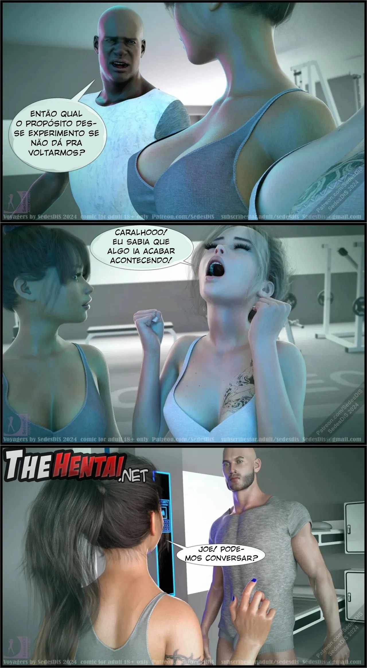 Voyagers By SedesDiS Hentai pt-br 27