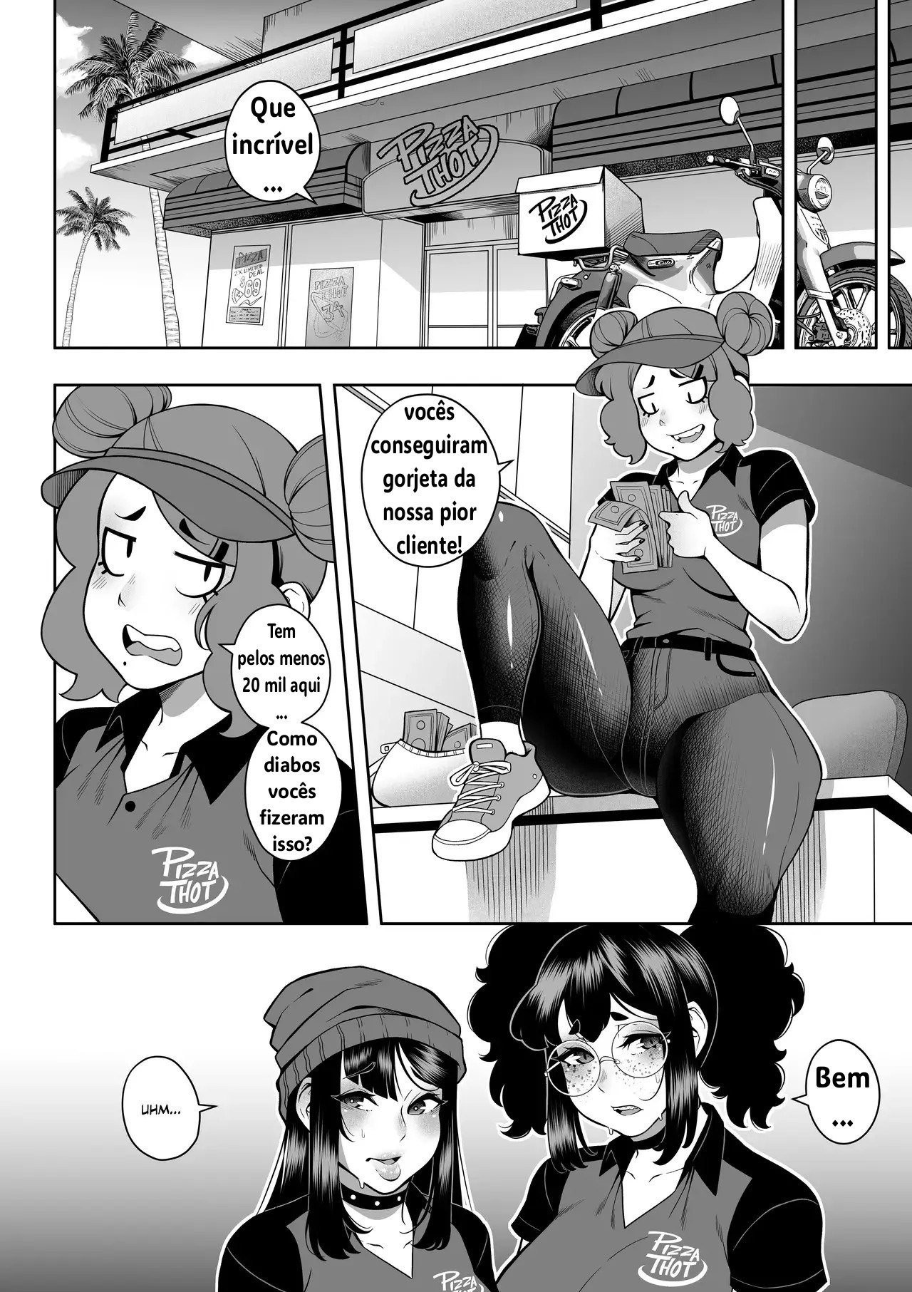 A-Block: Tips Please! Hentai pt-br 63