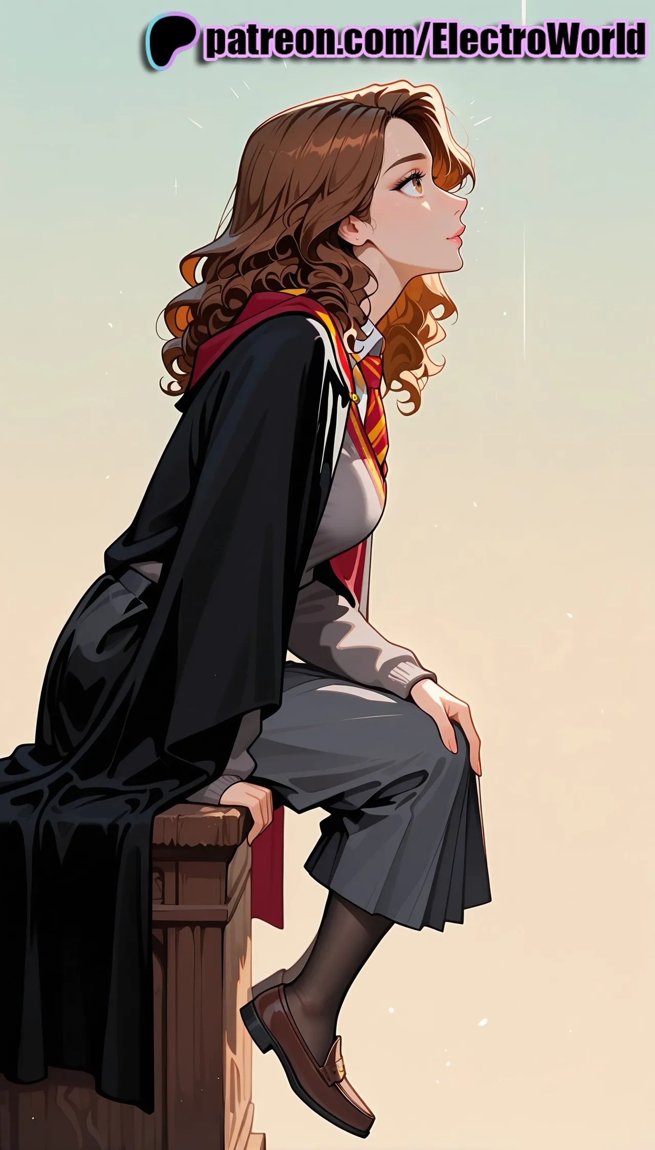 AI Generated: Hermione Granger By ElectroWorld Hentai pt-br 02